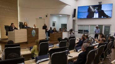 “Que Rosario nunca se olvide de las Madres y Abuelas de plaza 25 de Mayo”.