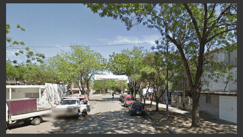 La zona donde se produjo el hecho.