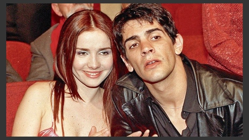 Natalia Oriero y Pablo Echarri, allá por finales de los '90.
