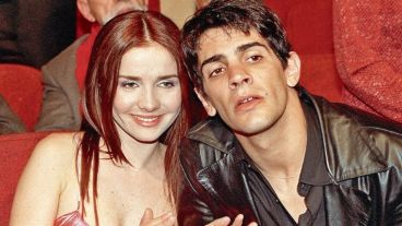 Natalia Oriero y Pablo Echarri, allá por finales de los '90.