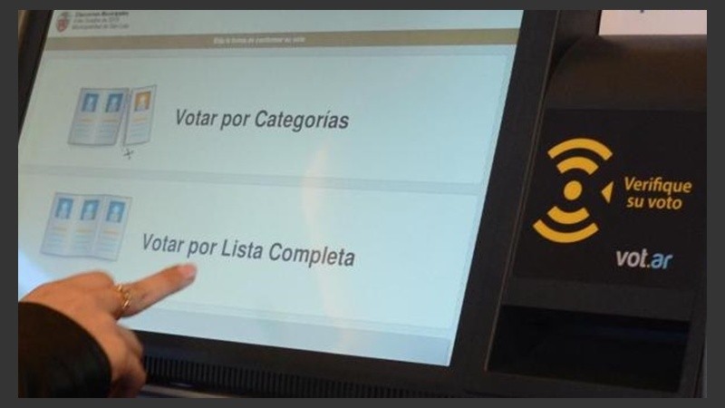 La Boleta Única Electrónica se implementa este domingo.