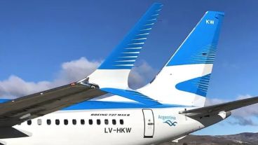 El Boeing 737 Max 8 es la última incorporación de Aerolíneas Argentinas.