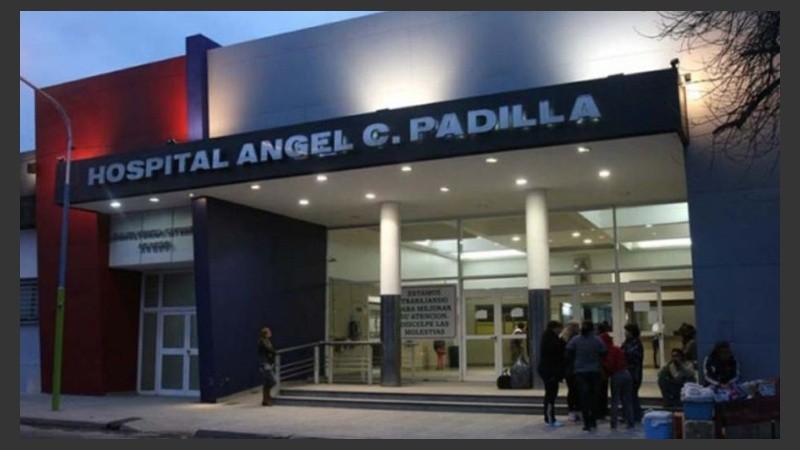 El hospital Padilla de Tucumán, donde está internado Sergio Denis.