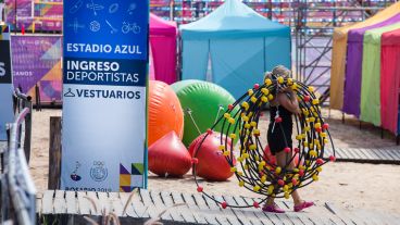 Los preparativos no paran. Este jueves arrancan los juegos.
