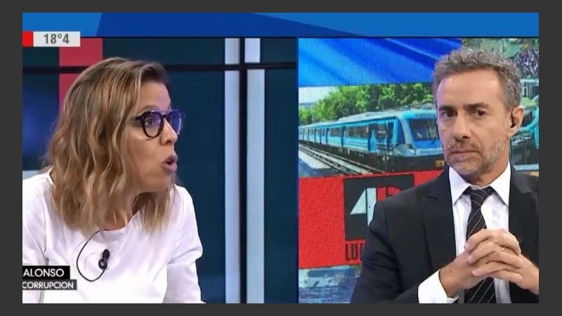 Las comparaciones de Alonso en el programa de Majul hicieron ruido.