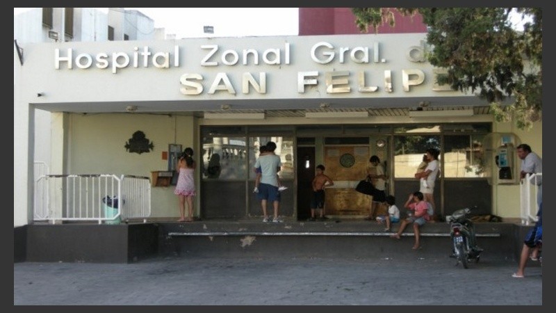 Padre e hija fueron internados en noviembre en el hospital San Felipe.