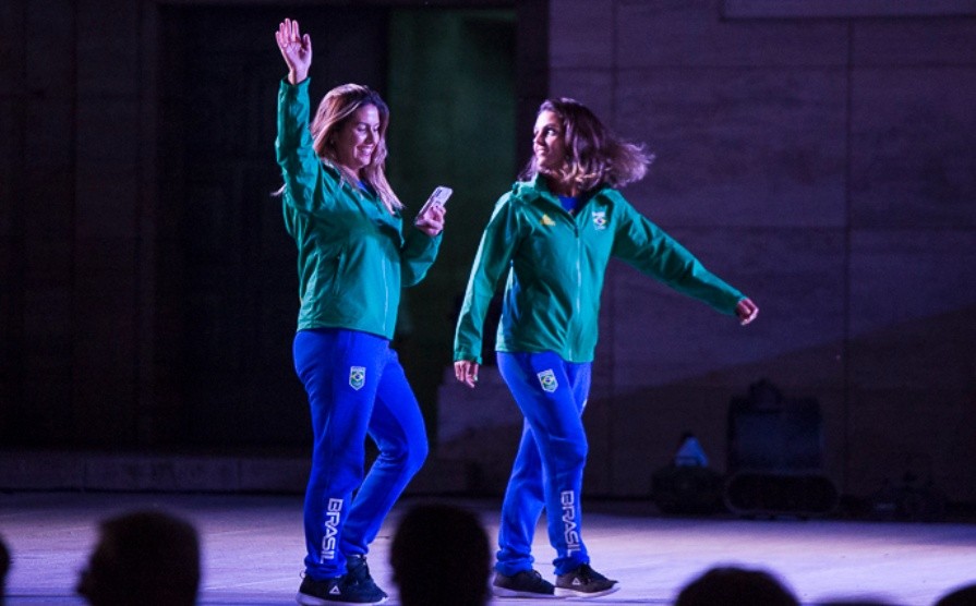 Postales de la ceremonia inaugural de los Juegos Suramericanos de Playa.