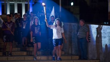 Postales de la ceremonia inaugural de los Juegos Suramericanos de Playa.