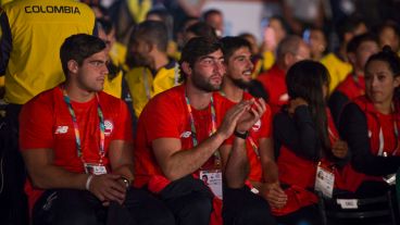 Postales de la ceremonia inaugural de los Juegos Suramericanos de Playa.