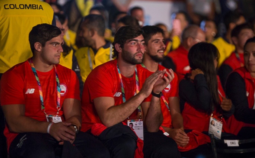 Postales de la ceremonia inaugural de los Juegos Suramericanos de Playa.