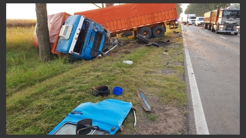 La colisión fue de frente y ocurrió este viernes pasadas las 7 de la mañana. 