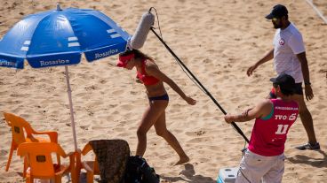 Deportistas de distintos países compiten en los Juegos de Playa. La Florida es el epicentro del certamen.