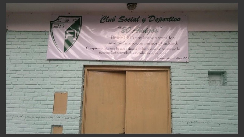 El club robado este sábado. 