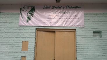 El club robado este sábado.