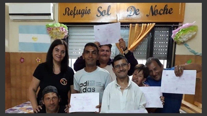 El Refugio Sol de Noche en plena acción. 