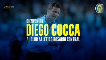 La bienvenida de Central a Diego Cocca.