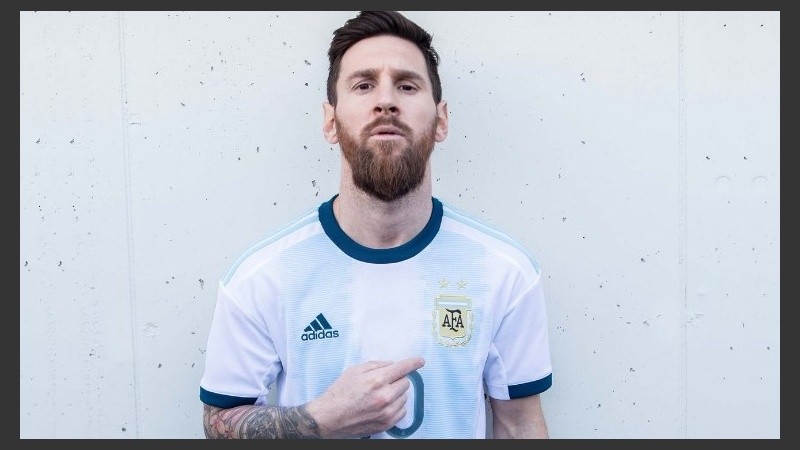 El capitán volvió para estar en la Copa América de Brasil, en agosto.