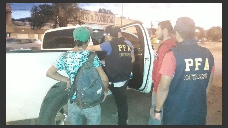 La detención fue en 27 de Febrero al 3200.