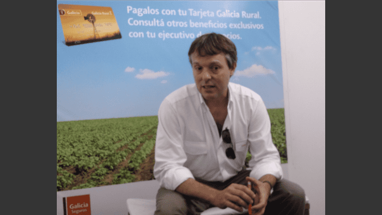 Hernán Bush, gerente comercial de agronegocios de Banco Galicia, explicó que “la idea es que el cliente tenga el banco en su oficina”.