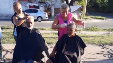 Grandes y chicos van "contentos a cortarse", contó Vanesa.