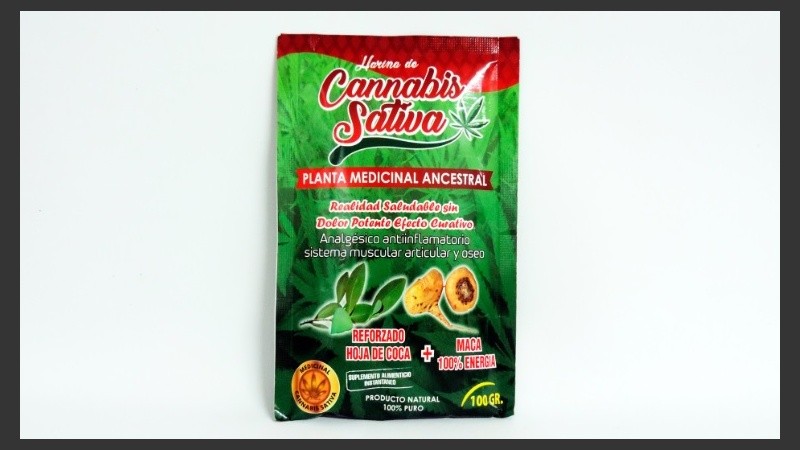 El producto está reforzado con hoja de coca y maca.