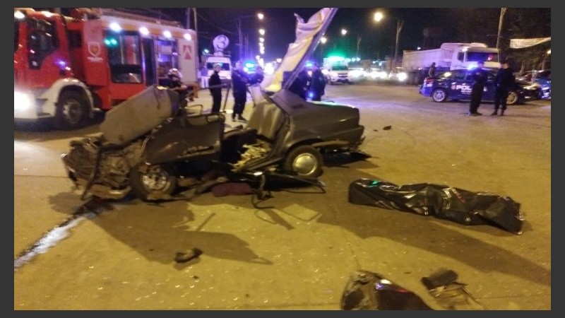 El choque ocurrió este miércoles en Lagos al 7100.