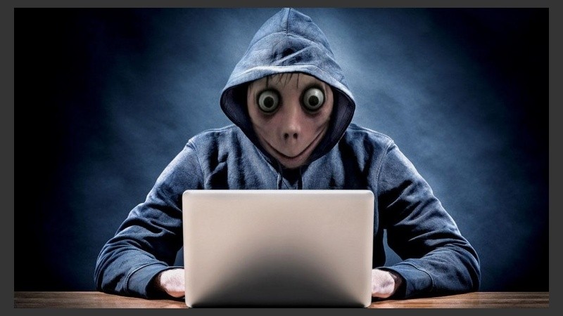 El macabro personaje virtual 