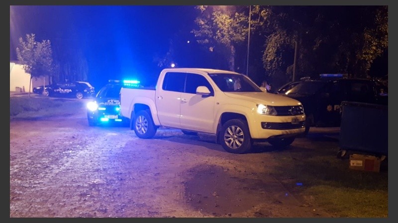 El vehículo fue secuestrado.