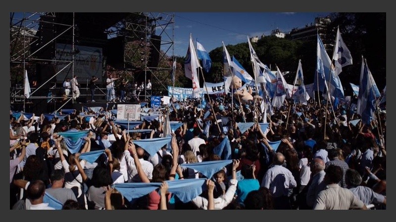La movilización principal fue en la ciudad de Buenos Aires.
