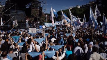 La movilización principal fue en la ciudad de Buenos Aires.