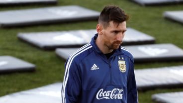 Leo volvió a la selección pero sólo para el juego del pasado viernes.