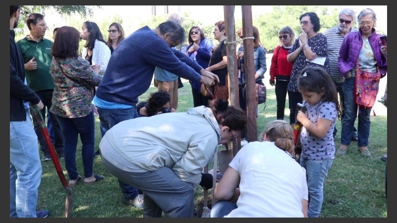 El fue por la mañana, a 43 años del último golpe cívico-militar.