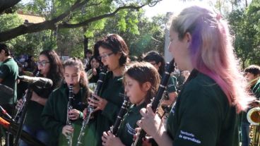 El fue por la mañana, a 43 años del último golpe cívico-militar.