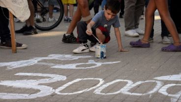 Otra manifestación multitudinaria por memoria, verdad y justicia.