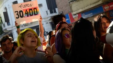 Otra manifestación multitudinaria por memoria, verdad y justicia.