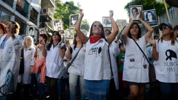 Otra manifestación multitudinaria por memoria, verdad y justicia.