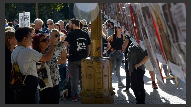 Otra manifestación multitudinaria por memoria, verdad y justicia.