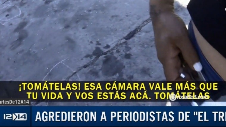 El acto intimidante ocurrió en Bahía Blanca y French.
