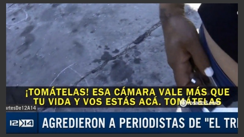 El acto intimidante ocurrió en Bahía Blanca y French.