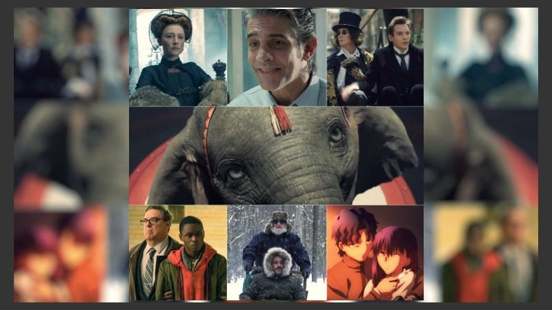 En cines: “Dumbo”, “Las dos reinas”, “La rebelión”, “Fate stay Parte 2”, “El kiosco”, “Los papeles de Aspern” y “La guarida del lobo”.