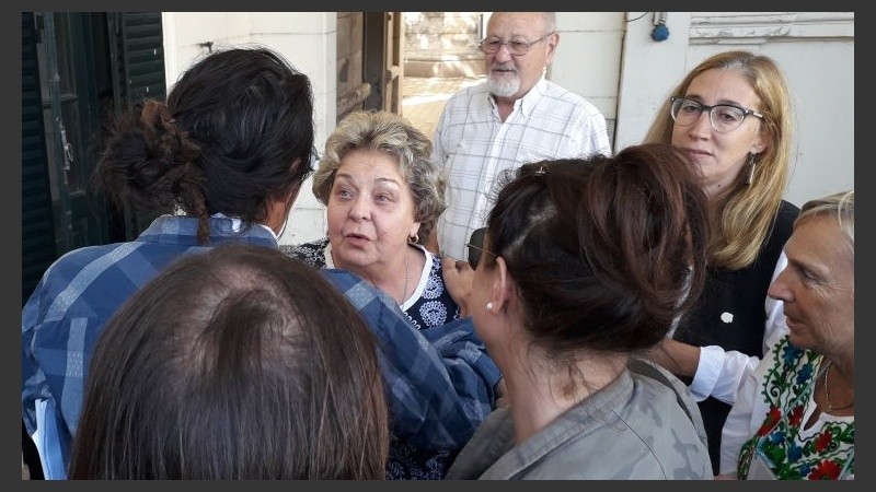 Los encuentros después de la declaración en los Tribunales Federales.
