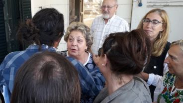 Los encuentros después de la declaración en los Tribunales Federales.