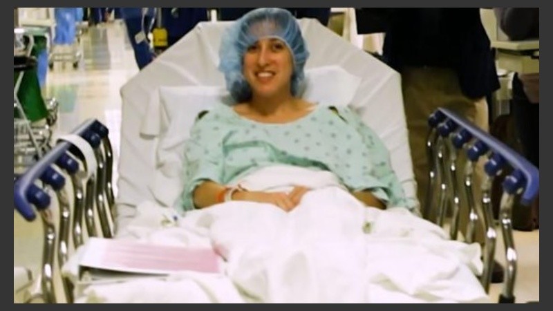 La donante, Nina Martínez, de 35 años.