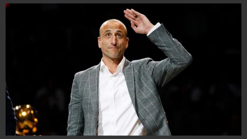 Ginóbili a pura emoción en una noche mágica. 