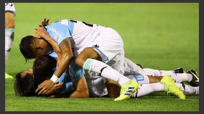 La alegría es toda albiceleste.