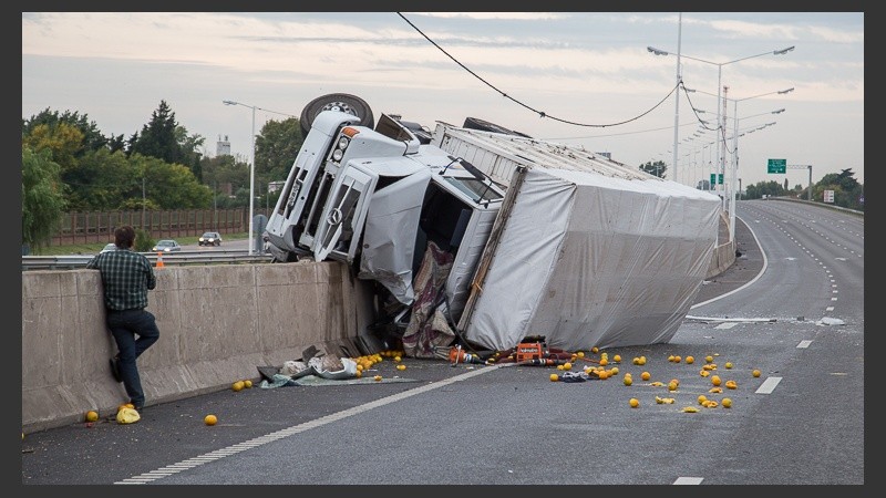 El siniestro vial en Circunvalación y 27 de febrero.