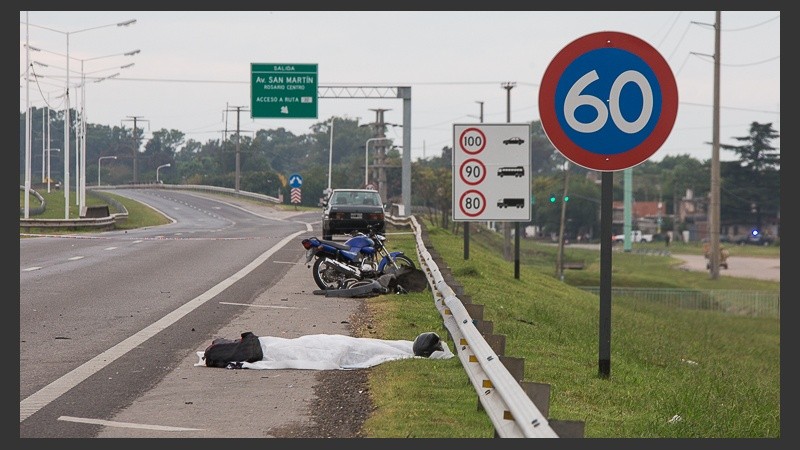 Uno de los siniestros fue en Circunvalación entre Oroño y San Martín.