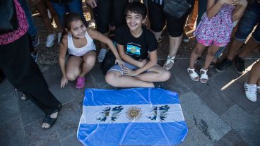 De todas las edades presente en el homenaje a los ex combatientes de Malvinas.
