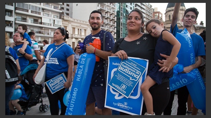 Padres, madres y otros familiares en el acto de este martes.