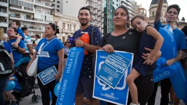 Padres, madres y otros familiares en el acto de este martes.